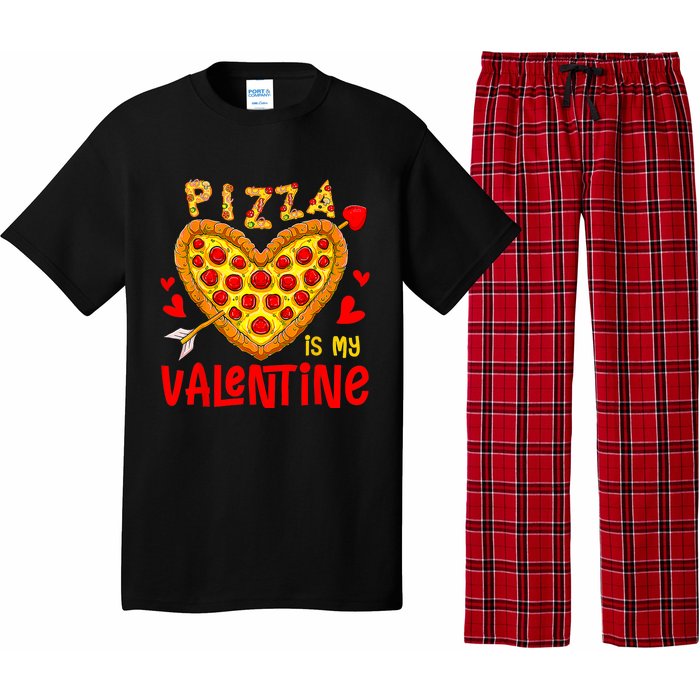 Pizza Is My Valentine Funny Valentines Day Pajama Set