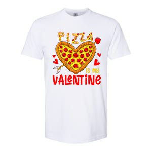 Pizza Is My Valentine Funny Valentines Day Softstyle CVC T-Shirt