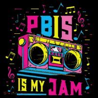 Pbis Is My Jam Positive Behavior Interventions Supports High Crown Mesh Back Trucker Hat