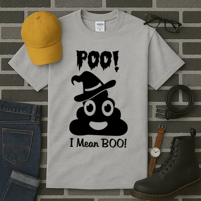 Poo I Mean Boo Tall T-Shirt