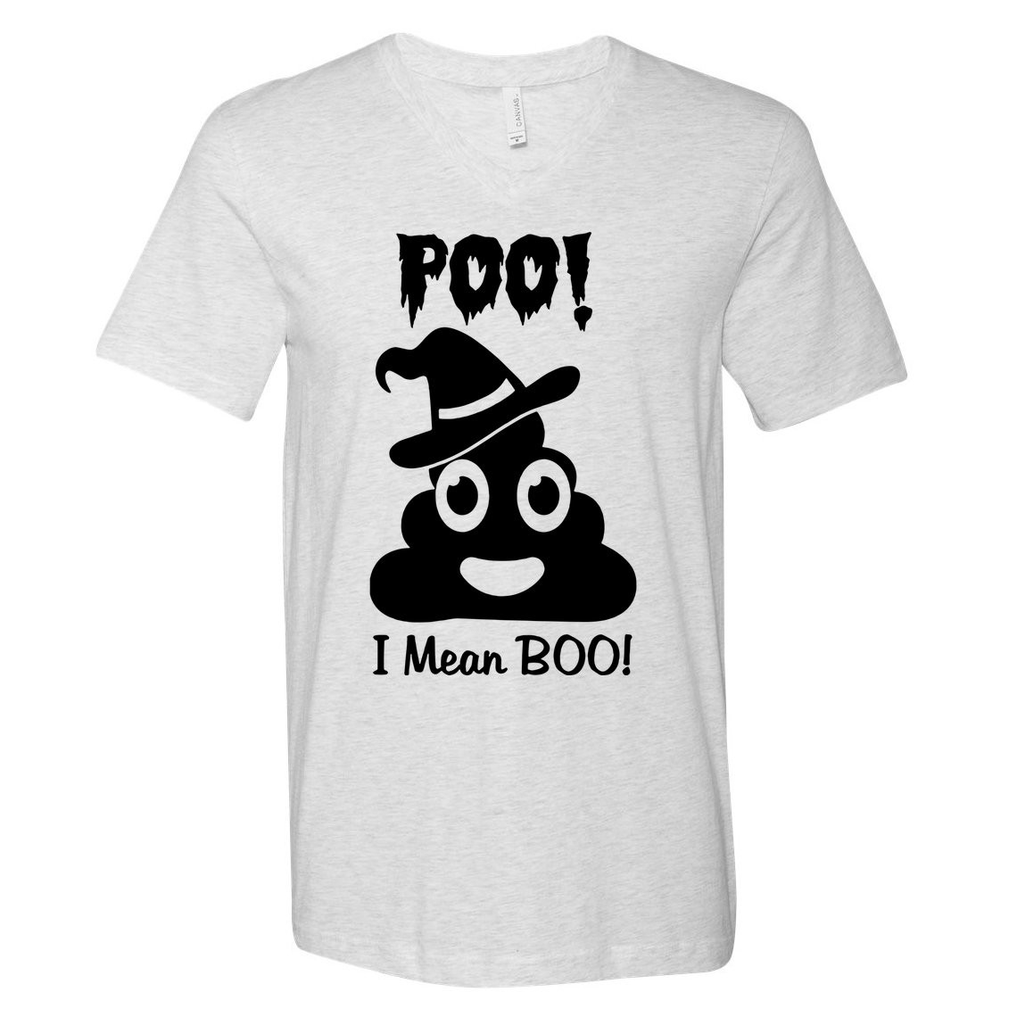 Poo I Mean Boo V-Neck T-Shirt