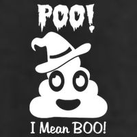 Poo I Mean Boo Garment-Dyed Fleece Hoodie