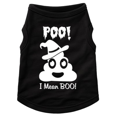 Poo I Mean Boo Doggie Tank
