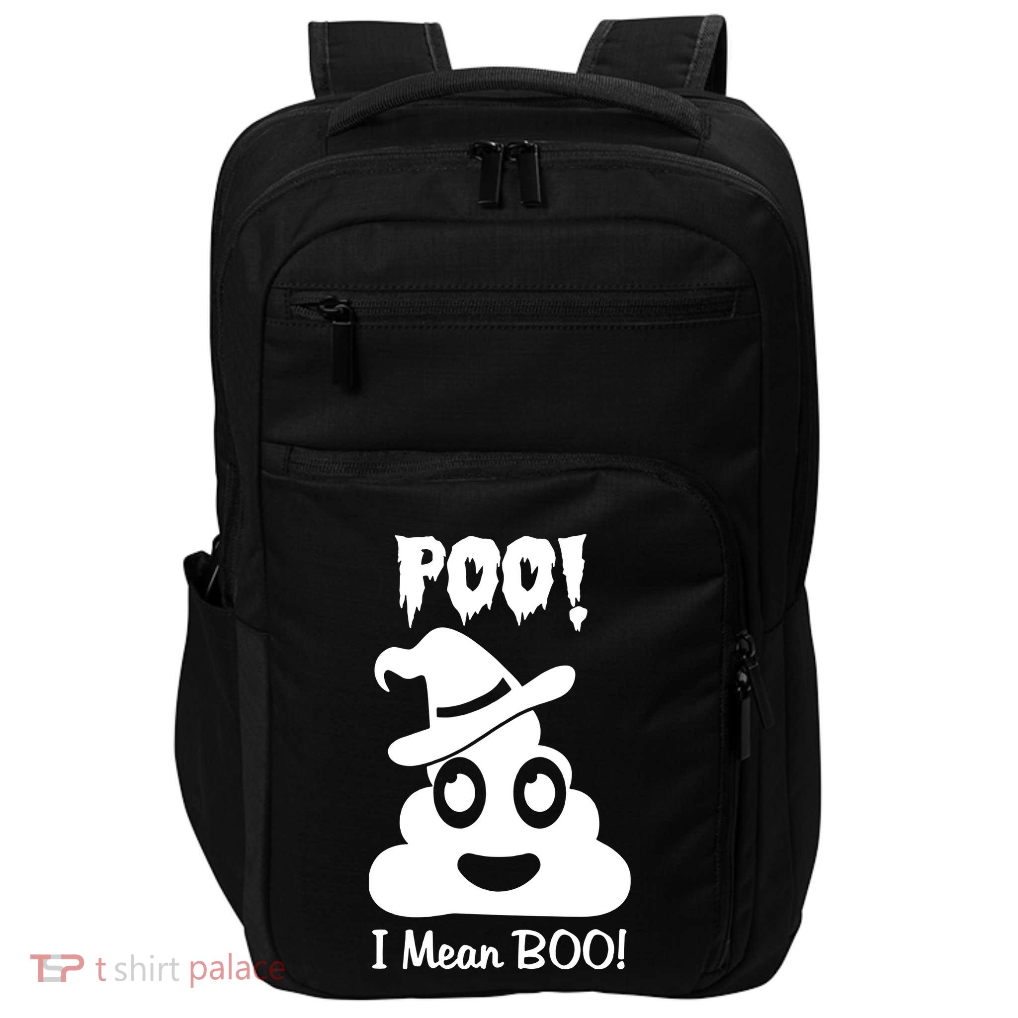 Poo I Mean Boo Impact Tech Backpack