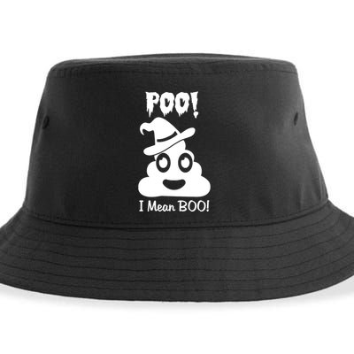 Poo I Mean Boo Sustainable Bucket Hat