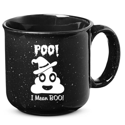 Poo I Mean Boo 15oz Campfire Ceramic Mug