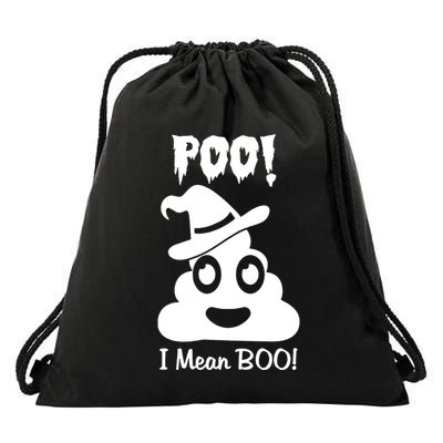 Poo I Mean Boo Drawstring Bag