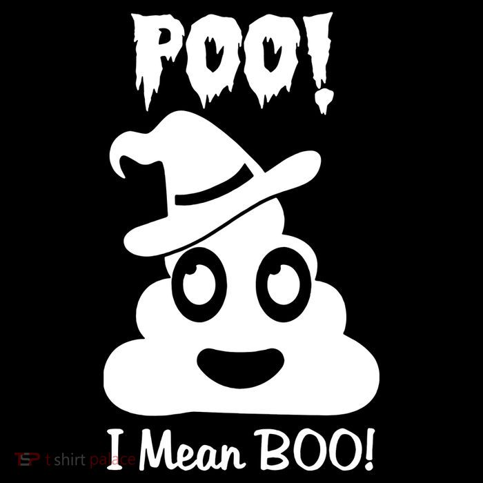 Poo I Mean Boo Flatbill Hat