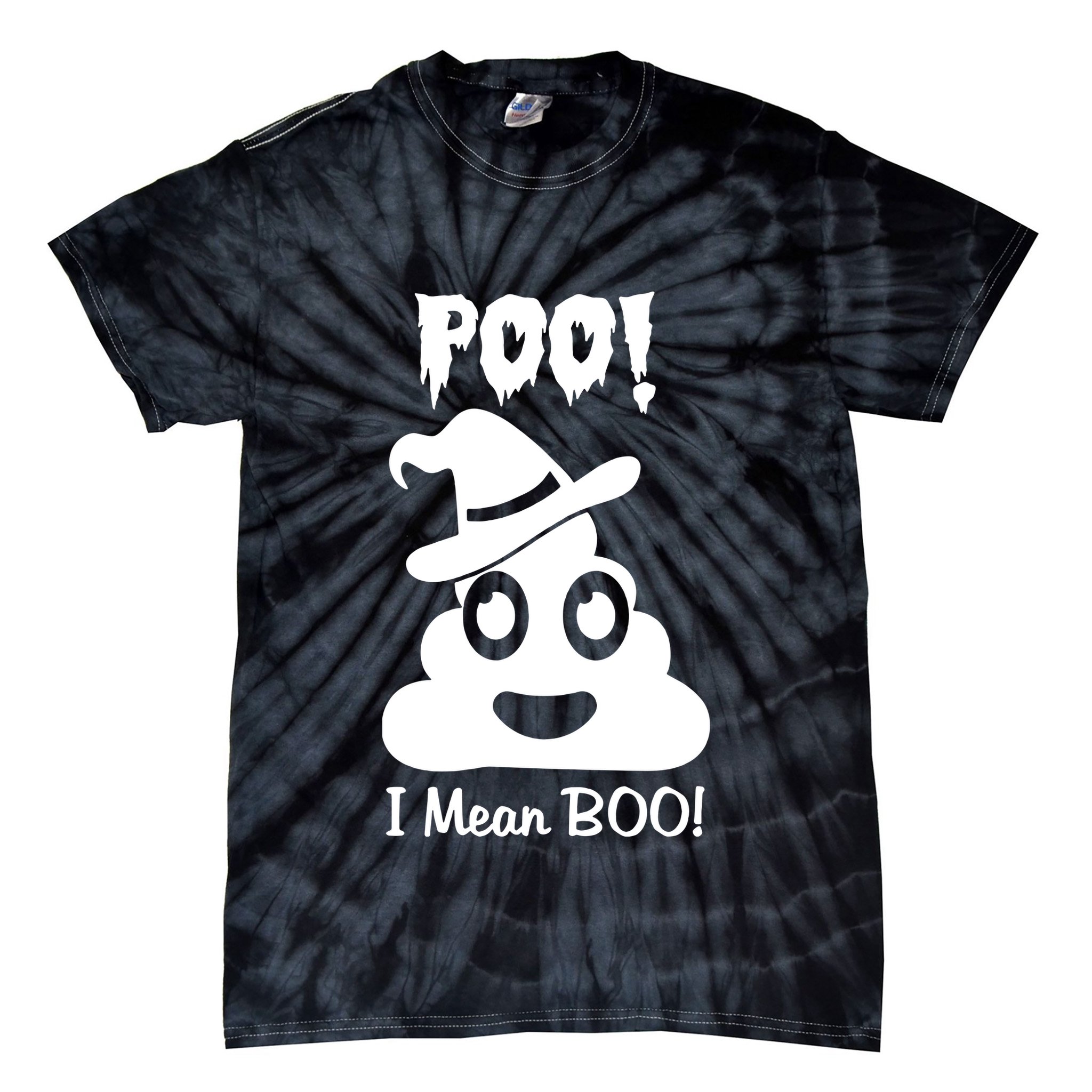Poo I Mean Boo Tie-Dye T-Shirt
