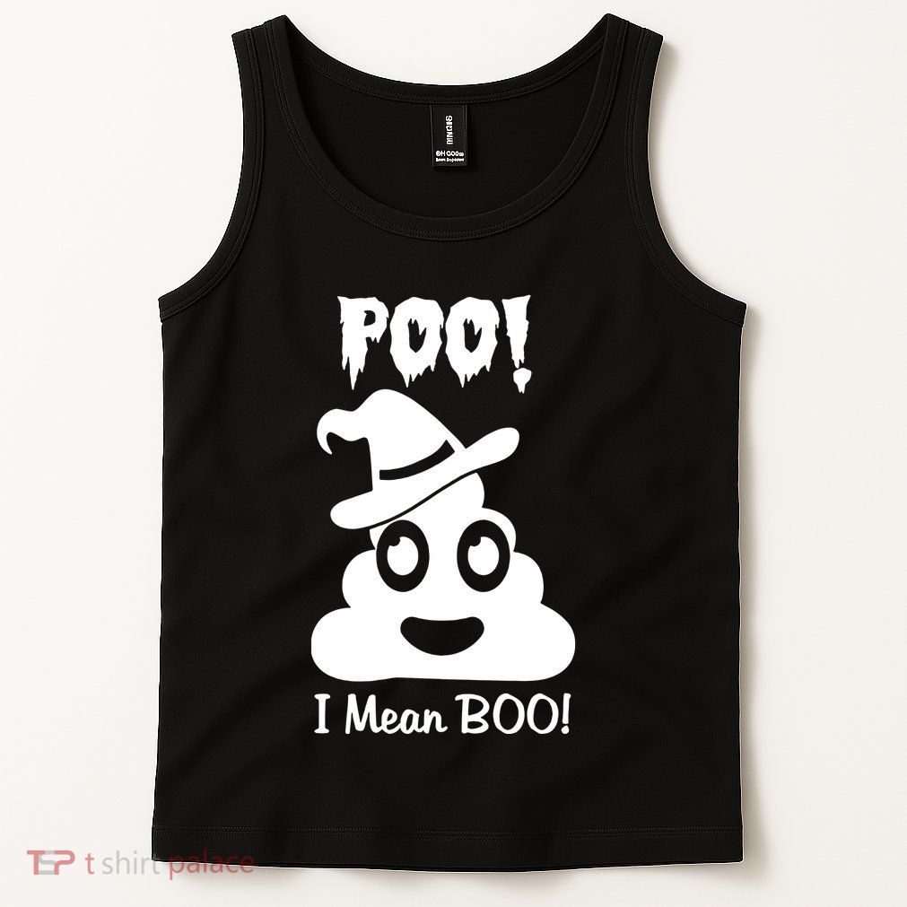 Poo I Mean Boo Tank Top