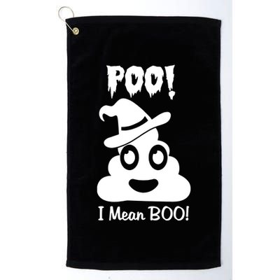 Poo I Mean Boo Golf Towel