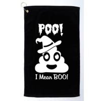 Poo I Mean Boo Golf Towel