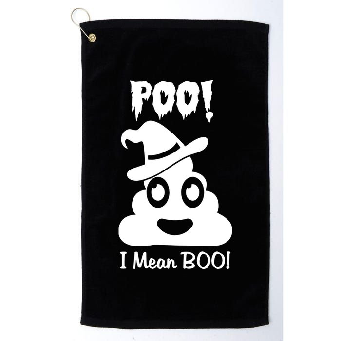 Poo I Mean Boo Golf Towel