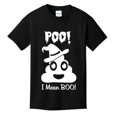 Poo I Mean Boo Kids T-Shirt