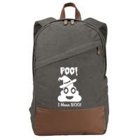Poo I Mean Boo Cotton Canvas Backpack