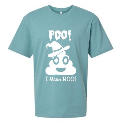 Poo I Mean Boo Sueded Cloud Jersey T-Shirt