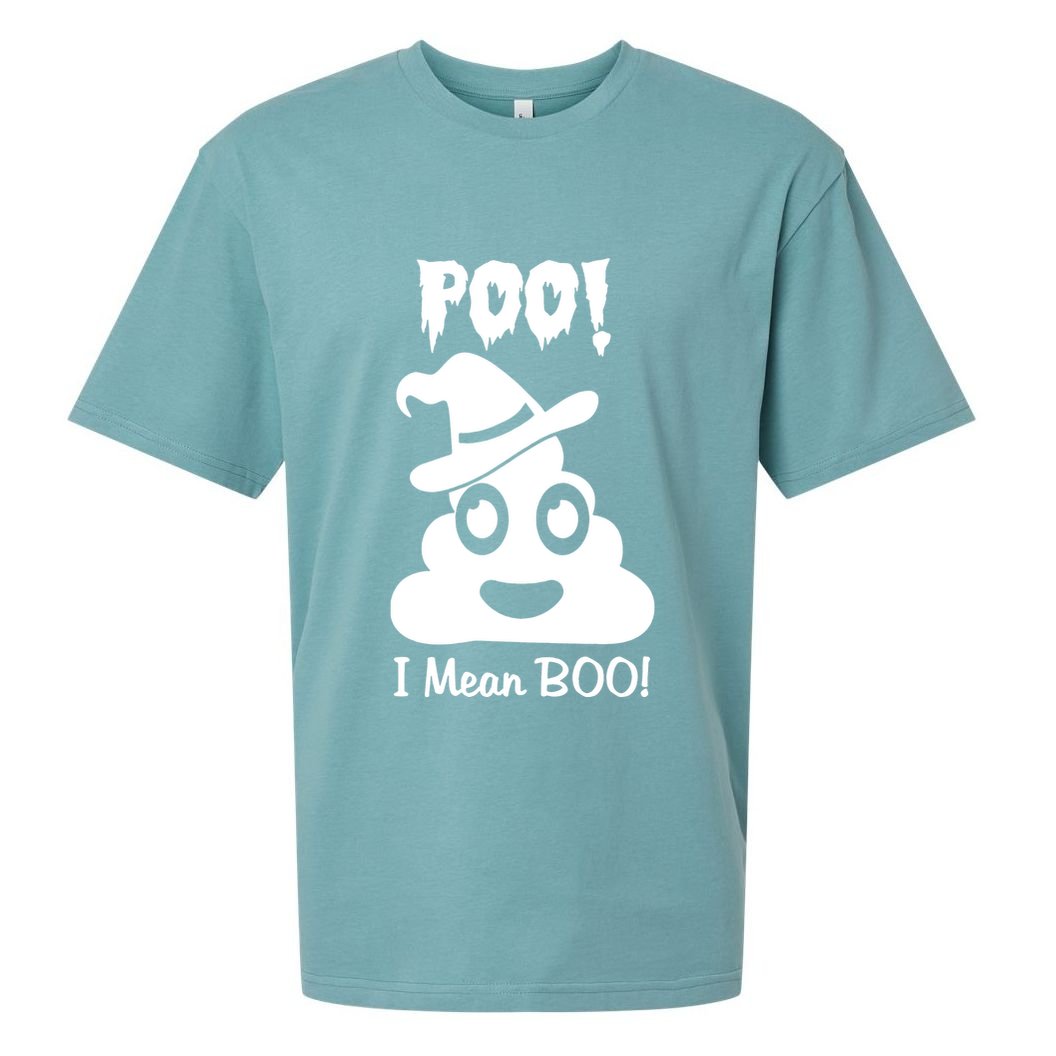 Poo I Mean Boo Sueded Cloud Jersey T-Shirt