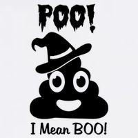 Poo I Mean Boo Garment-Dyed Sweatshirt