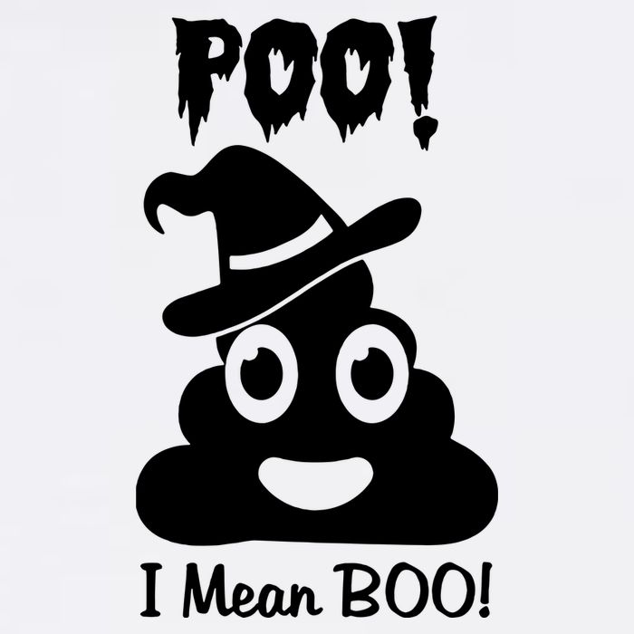 Poo I Mean Boo Garment-Dyed Sweatshirt