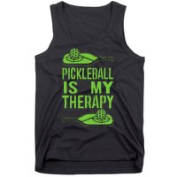 Pickleball is My Therapy Pickleball Paddle spots Tank Top