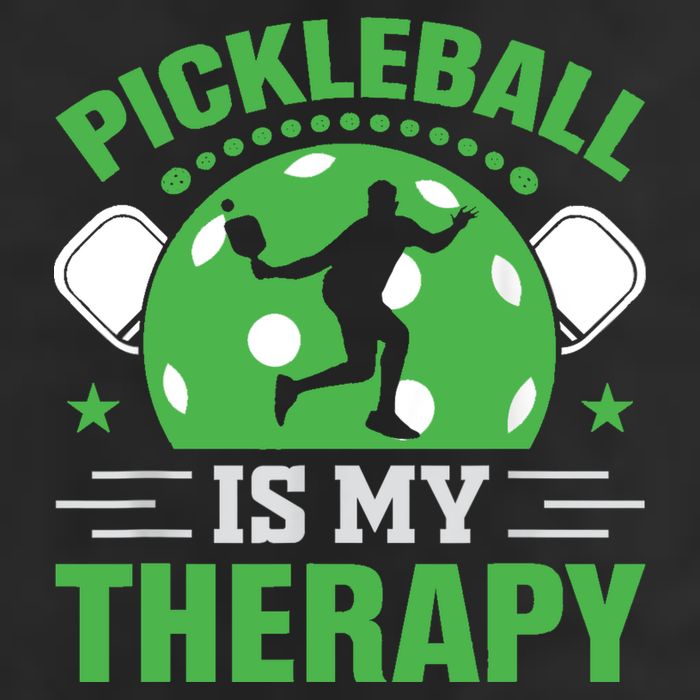 Pickleball Is My Therapy Adult Drive Performance Visor