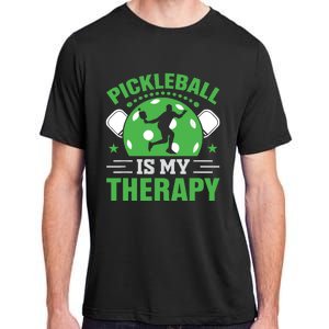 Pickleball Is My Therapy Adult ChromaSoft Performance T-Shirt