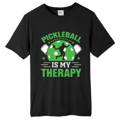 Pickleball Is My Therapy Tall Fusion ChromaSoft Performance T-Shirt