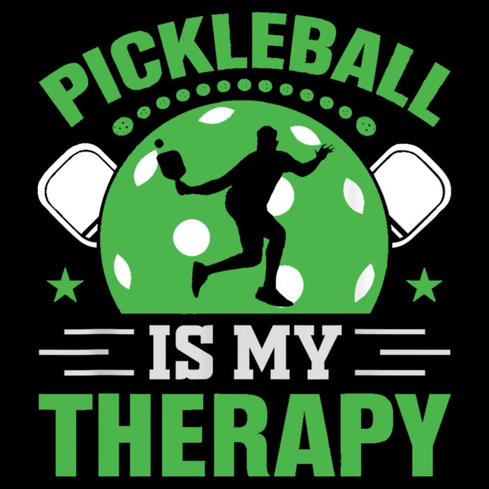 Pickleball Is My Therapy Polo