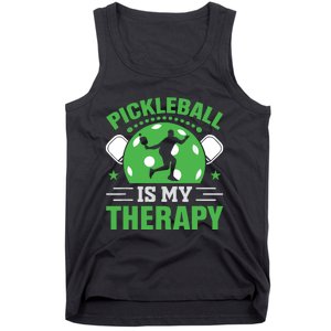 Pickleball Is My Therapy Tank Top