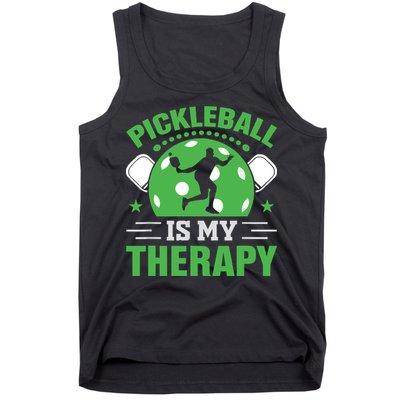 Pickleball Is My Therapy Tank Top