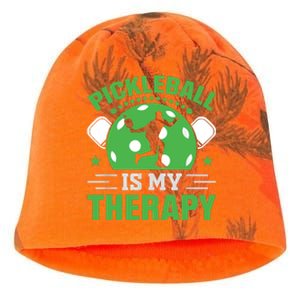 Pickleball Is My Therapy Kati - Camo Knit Beanie