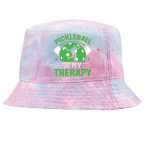 Pickleball Is My Therapy Tie-Dyed Bucket Hat