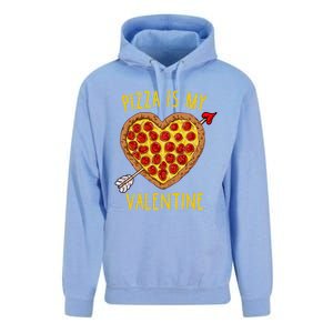 Pizza Is My Valentine Funny Valentines Day Gift Unisex Surf Hoodie