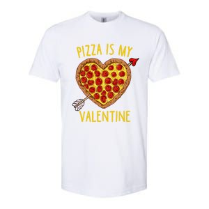 Pizza Is My Valentine Funny Valentines Day Gift Softstyle CVC T-Shirt