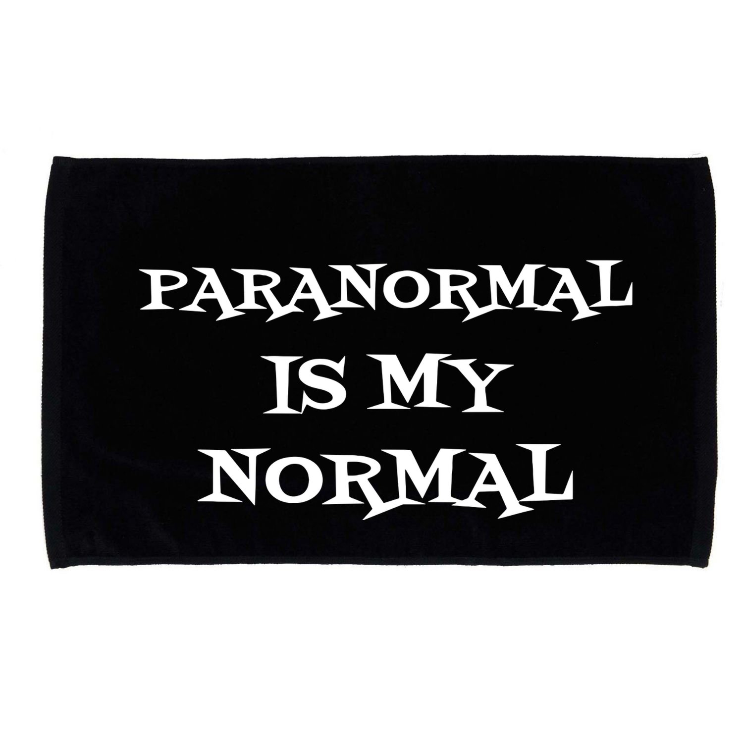 Paranormal Is My Normal Ghost Hunting Microfiber Hand Towel
