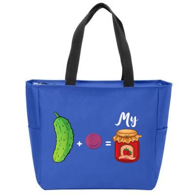 Pickleball Is My Jam Zip Tote Bag