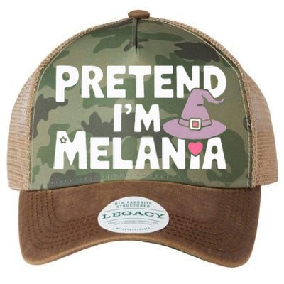 Pretend IM Melania Easy Halloween Costume Trump 2024 Legacy Tie Dye Trucker Hat