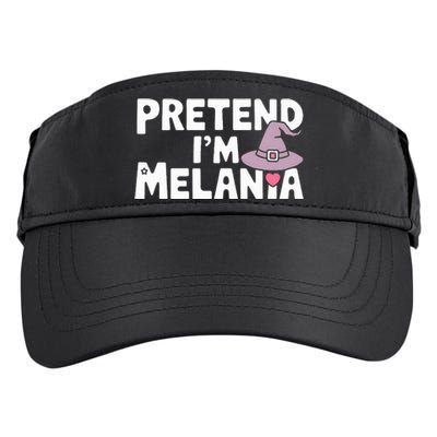 Pretend IM Melania Easy Halloween Costume Trump 2024 Adult Drive Performance Visor