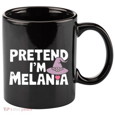 Pretend IM Melania Easy Halloween Costume Trump 2024 11oz C Handle Ceramic Mug