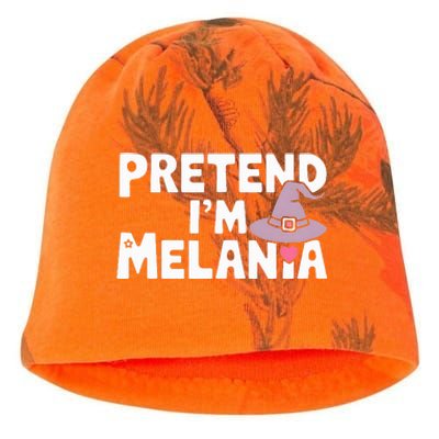 Pretend IM Melania Easy Halloween Costume Trump 2024 Kati - Camo Knit Beanie