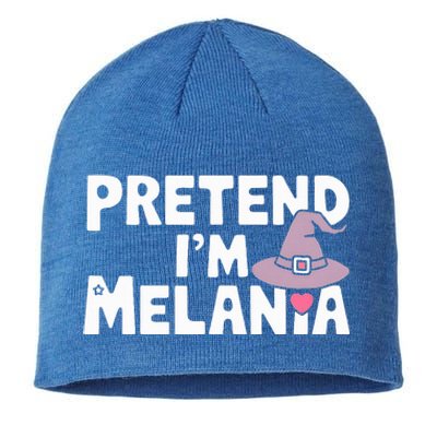 Pretend IM Melania Easy Halloween Costume Trump 2024 Sustainable Beanie