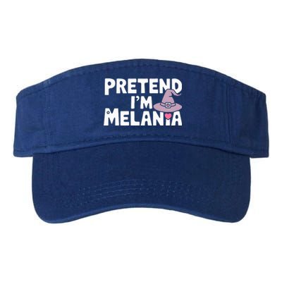 Pretend IM Melania Easy Halloween Costume Trump 2024 Valucap Bio-Washed Visor