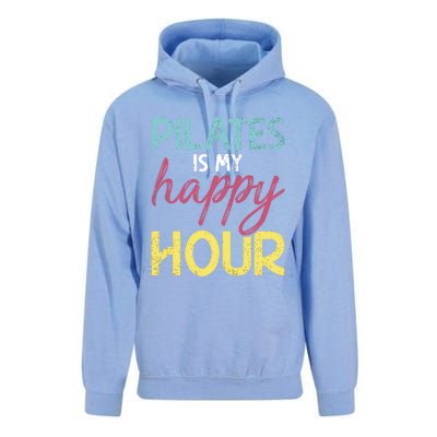 Pilates Is My Happy Hour Workout Gym Gift And Gift Unisex Surf Hoodie