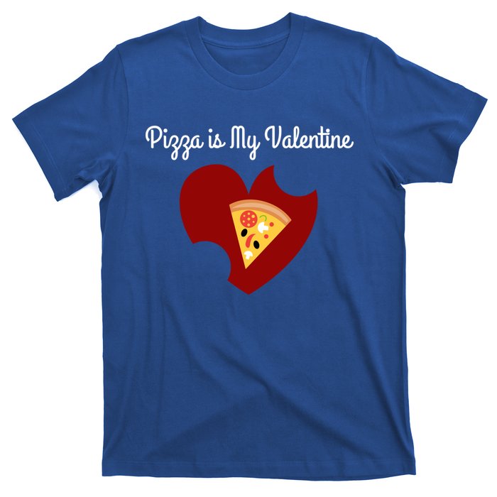 Pizza Is My Valentine Funny Valentines Day Pizza Heart Funny Gift T-Shirt