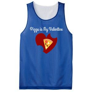 Pizza Is My Valentine Funny Valentines Day Pizza Heart Funny Gift Mesh Reversible Basketball Jersey Tank