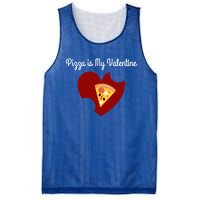 Pizza Is My Valentine Funny Valentines Day Pizza Heart Funny Gift Mesh Reversible Basketball Jersey Tank