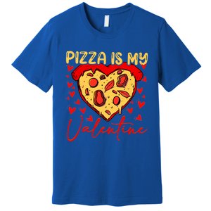 Pizza Is My Valentine Heart Funny Valentines Day Funny Gift Premium T-Shirt