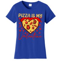 Pizza Is My Valentine Heart Funny Valentines Day Funny Gift Women's T-Shirt