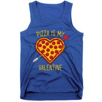 Pizza Is My Valentine Heart Pepperoni Lover Valentines Day Gift Tank Top