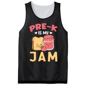 Pre-K is my Jam | Funny Back to Shcool Mesh Reversible Basketball Jersey Tank